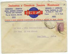 1952 Brasil Industria e Comercio Irmaos Minervino para Nova York, usado comprar usado  Enviando para Brazil