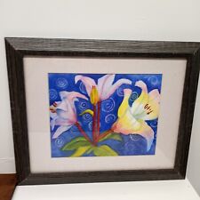 Beautiful framed lily for sale  Parksville