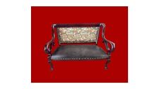 Upholstered mahogany settee for sale  Conroe