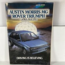 Folleto de ventas de automóviles Austin Morris mg Rover Triumph abril/mayo 1983 segunda mano  Embacar hacia Argentina