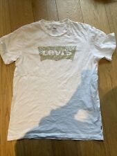 Levis white shirt for sale  WEYBRIDGE