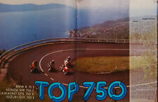 BMW K75S , HONDA VFR 750 F , KAWASAKI GPX 750 R, SUZUKI GSX 750 F 1989 CLIPPING segunda mano  Embacar hacia Argentina