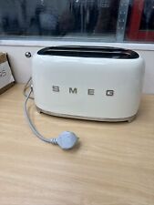 Smeg TSF02 50s Retro Style 4 Slice Toaster - Cream Fully Working!! for sale  Shipping to South Africa