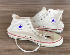 Sapato Converse Chuck Taylor All Star Off White Tamanho 10.5 Feito Nos EUA Vintage comprar usado  Enviando para Brazil