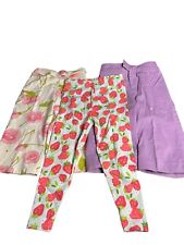 Roupas infantis meninas 3 peças calças leggings bebê 3/3t, usado comprar usado  Enviando para Brazil