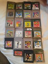 Gameboy game lot for sale  East Liverpool