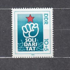 DDR  1980   2548   (kompl. Edycja)  Rok solidarności   MNH na sprzedaż  PL