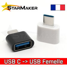 Adaptateur USB Type C vers USB 3.0 Femelle OTG - Universel Téléphone Tablette d'occasion  Expédié en Belgium