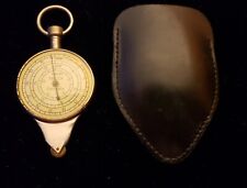 Vintage American Map Co. Opisometer Gauge Distance Reader Germany W/case Nice for sale  Shipping to South Africa