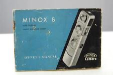 Minox original owners for sale  UK