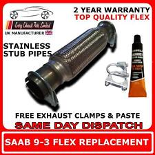 Saab exhaust flexi for sale  Shipping to Ireland