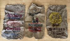 Vintage potato burlap for sale  Waynesville