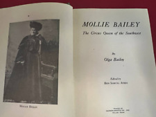 1943 MOLLIE BAILEY Por Olga Bailey Assinado Original THE CIRCUS QUEEN SOUTHWEST B4 comprar usado  Enviando para Brazil