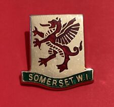 Vintage somerset badge for sale  BRISTOL