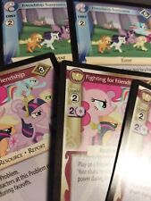 My Little Pony CCG - Mane 6 cartas! (Pinkie Pie, Fluttershy e muito mais!) comprar usado  Enviando para Brazil