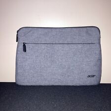 Acer Laptop Sleeve Gray Padded Zippered Carrying Bag For 15" Chromebook Computer for sale  Shipping to South Africa