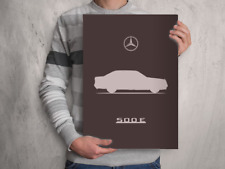 Poster mercedes benz for sale  CIRENCESTER