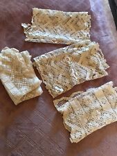 Vintage net lace for sale  New Hampton