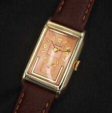 1940’s Longines Dr’s Doctors relógio vintage masculino mostrador duplo de 2 tons ouro rosa comprar usado  Enviando para Brazil