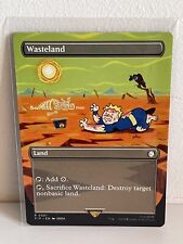 Wasteland BORDERLESS Magic Fallout Regular MTG 361, usado comprar usado  Enviando para Brazil