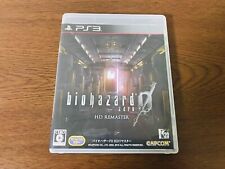 Biohazard 0 Zero Resident Evil HD Remaster Capcom Playstation 3 PS3 Japón JP segunda mano  Embacar hacia Argentina