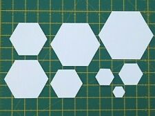 Hexagon templates paper for sale  DUDLEY