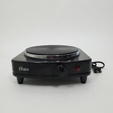 Fogão de mesa Oster 1 queimador modelo CKSTSB 100-B placa quente preta testada comprar usado  Enviando para Brazil