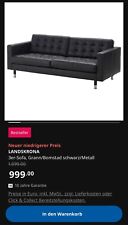 ikea leder schwarz gebraucht kaufen  Monheim