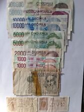 Lotto banconote italiane usato  Arpino