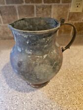 Antique 10 inch high Hand Wrought Copper Pitcher  for sale  Shipping to South Africa