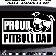 Pitbull dad vinyl for sale  Oregon