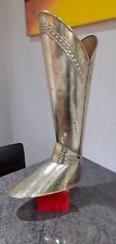 Vintage brass boot for sale  WAKEFIELD