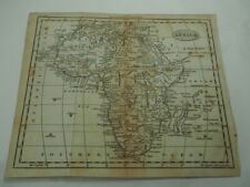 Vintage map africa for sale  Easton