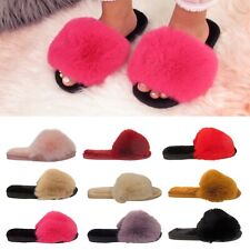 Ladies fur sliders for sale  UK