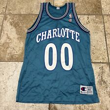 Camiseta deportiva de baloncesto Tony Delk de los Charlotte Hornets de la NBA de colección rara talla 44 segunda mano  Embacar hacia Argentina