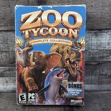 Zoo Tycoon Complete Collection PC Computer Game Microsoft Manual + Box + Disks  for sale  Shipping to South Africa