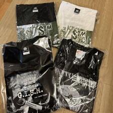 NOVO: 4 conjuntos de camisetas GISM japonesas hardcore punk gaze gastunk executar mobs comprar usado  Enviando para Brazil