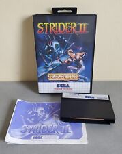 Strider II 2 Pour SEGA Master System 1 & 2 Complet Jeu Notice Boite - TBE comprar usado  Enviando para Brazil