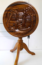 Hand carved mahogany for sale  Delevan