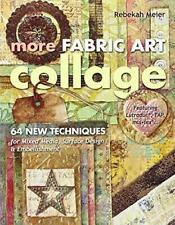 Fabric art collage for sale  ROSSENDALE