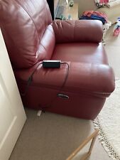 Red electric reclining for sale  NEWBURY