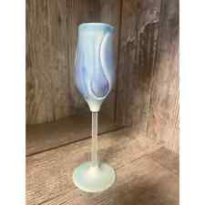 Cerâmica aposentada Newman Ceramic Works Blue Rosebud vidro cordial assinado comprar usado  Enviando para Brazil