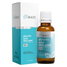 GLYCOLIC ACID Unbuffered Cosmetic Grade Peel 100% Purity Acne Wrinkles Dull Skin for sale  Shipping to South Africa