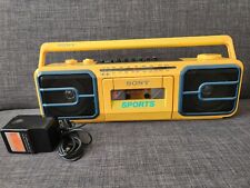 Vintage Sony CFS 950 Rádio Esportivo Portátil AM FM Gravador de Cassete Estéreo comprar usado  Enviando para Brazil