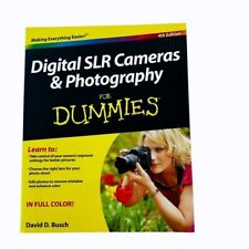 David D. Busch Cámaras Digitales SLR y Fotografía para Dummies Libro 4a Edición segunda mano  Embacar hacia Mexico