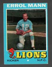 1971 Topps Errol Mann Detroit Lions #247 Very Good for sale  Shipping to South Africa