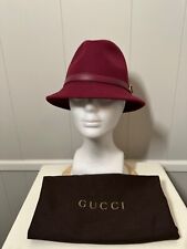 Gucci fedora burgundy for sale  Cleveland