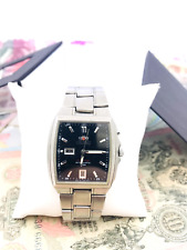 ⚙️ Relógio de pulso Orient TITANIUM cinza calendário automático vintage serviço Japão 🛠 comprar usado  Enviando para Brazil