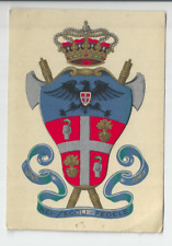 Cartolina stemma araldico usato  Italia