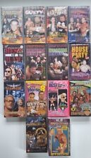 15 Wrestling WWF WCW WWE & ECW VHS Video Tapes Wrestlemania Coliseum Raw, used for sale  Shipping to South Africa